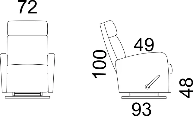 Aida recliner